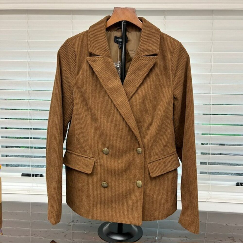 EVEREVE Double-Breasted Women's Blazer - Size XS
